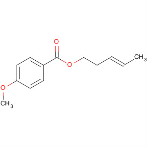106341-65-5  Benzoic acid, 4-methoxy-, 3-pentenyl ester, (E)-