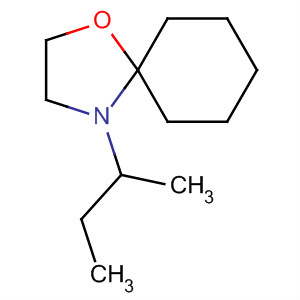 106345-16-8  1-Oxa-4-azaspiro[4.5]decane, 4-(1-methylpropyl)-