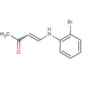 106909-18-6  3-Buten-2-one, 4-[(2-bromophenyl)amino]-