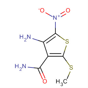 107698-98-6  3-Thiophenecarboxamide, 4-amino-2-(methylthio)-5-nitro-