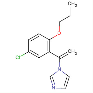 108618-08-2  1H-Imidazole, 1-[1-(5-chloro-2-propoxyphenyl)ethenyl]-