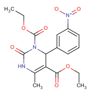 108930-58-1  1,5(2H)-Pyrimidinedicarboxylic acid,3,6-dihydro-4-methyl-6-(3-nitrophenyl)-2-oxo-, diethyl ester