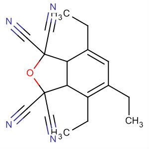 108933-74-0  1,1,3,3-Isobenzofurantetracarbonitrile, 4,5,7-triethyl-3a,7a-dihydro-