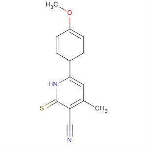 109273-54-3  3-Pyridinecarbonitrile,1,2-dihydro-6-(4-methoxyphenyl)-4-methyl-2-thioxo- 109273-54-3  3-Pyridinecarbonitrile,1,2-dihydro-6-(4-methoxyphenyl)-4-methyl-2-thioxo-
