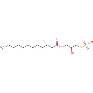 110-24-7  Dodecanoic acid, 2-hydroxy-3-(sulfooxy)propyl ester