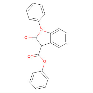 110745-17-0  3-Benzofurancarboxylic acid, 2,3-dihydro-2-oxo-3-phenyl-, phenyl ester
