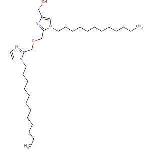 111055-69-7  1H-Imidazole-4-methanol,1-dodecyl-2-[(1-dodecyl-1H-imidazol-2-yl)methoxymethyl]-