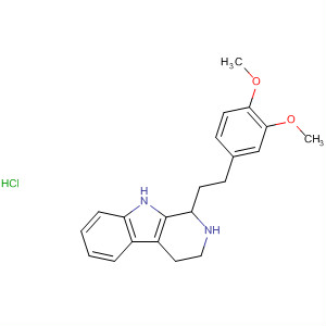 113062-84-3  1H-Pyrido[3,4-b]indole,1-[2-(3,4-dimethoxyphenyl)ethyl]-2,3,4,9-tetrahydro-, monohydrochloride