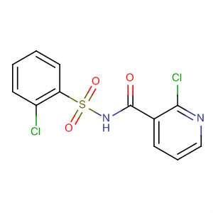 113513-64-7  3-Pyridinecarboxamide, 2-chloro-N-[(2-chlorophenyl)sulfonyl]-