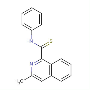 105936-78-5  1-Isoquinolinecarbothioamide, 3-methyl-N-phenyl-