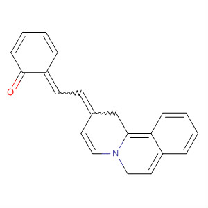 105938-09-8  2,4-Cyclohexadien-1-one,6-[(2H-benzo[a]quinolizin-2-ylidene)ethylidene]-