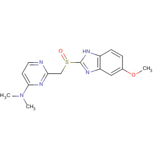 105950-68-3  4-Pyrimidinamine,2-[[(5-methoxy-1H-benzimidazol-2-yl)sulfinyl]methyl]-N,N-dimethyl-