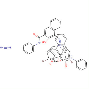 105967-47-3  2-Naphthalenecarboxamide,4,4'-[(4,5-dibromo-9-oxo-9H-fluorene-2,7-diyl)bis(azo)]bis[3-hydroxy-N-phenyl-