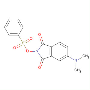 105969-90-2  1H-Isoindole-1,3(2H)-dione, 5-(dimethylamino)-2-[(phenylsulfonyl)oxy]-