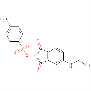 105969-95-7  1H-Isoindole-1,3(2H)-dione,5-(ethylamino)-2-[[(4-methylphenyl)sulfonyl]oxy]-