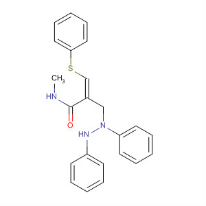 105970-90-9  2-Propenamide,2-[(1,2-diphenylhydrazino)methyl]-N-methyl-3-(phenylthio)-, (Z)-