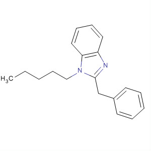105977-11-5  1H-Benzimidazole, 1-pentyl-2-(phenylmethyl)-