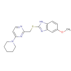 105977-33-1  1H-Benzimidazole,5-methoxy-2-[[[4-(1-piperidinyl)-2-pyrimidinyl]methyl]thio]-