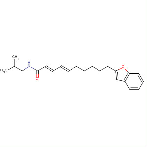 105979-96-2  2,4-Decadienamide, 10-(2-benzofuranyl)-N-(2-methylpropyl)-, (E,E)-