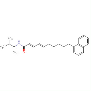 105980-07-2  2,4-Decadienamide, N-(1,2-dimethylpropyl)-10-(1-naphthalenyl)-,(E,E)-