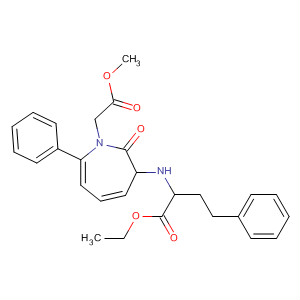 105981-92-8  1H-Azepine-1-acetic acid,3-[[1-(ethoxycarbonyl)-3-phenylpropyl]amino]hexahydro-2-oxo-7-phenyl-, methyl ester