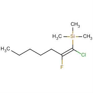 105993-87-1  Silane, (1-chloro-2-fluoro-1-heptenyl)trimethyl-, (Z)-