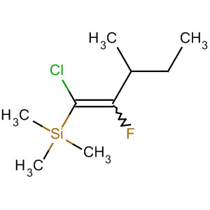 105993-95-1  Silane, (1-chloro-2-fluoro-3-methyl-1-pentenyl)trimethyl-