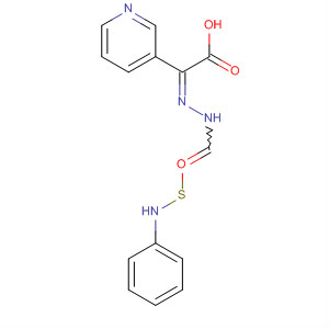 105997-43-1  3-Pyridineacetic acid, a-[[(phenylamino)thioxomethyl]hydrazono]-, (Z)-