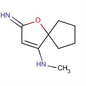106000-52-6  1-Oxaspiro[4.4]non-3-en-4-amine, 2-imino-N-methyl-