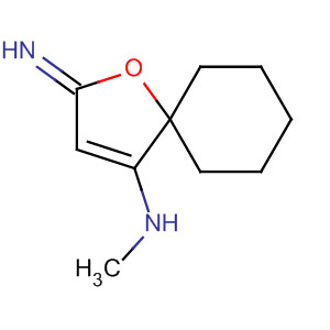 106000-53-7  1-Oxaspiro[4.5]dec-3-en-4-amine, 2-imino-N-methyl-