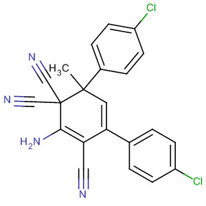106000-61-7  2,4-Cyclohexadiene-1,1,3-tricarbonitrile,2-amino-4,6-bis(4-chlorophenyl)-6-methyl-