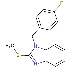 106002-35-1  1H-Benzimidazole, 1-[(4-fluorophenyl)methyl]-2-(methylthio)-