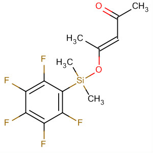 106007-79-8  3-Penten-2-one, 4-[[dimethyl(pentafluorophenyl)silyl]oxy]-, (E)-