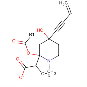 106010-27-9  4-Piperidinol, 4-(3-buten-1-ynyl)-1-methyl-, propanoate (ester)