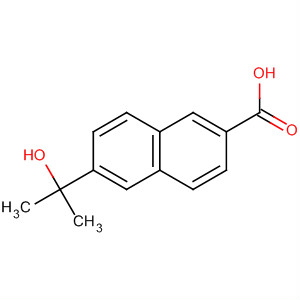 106014-10-2  2-Naphthalenecarboxylic acid, 6-(1-hydroxy-1-methylethyl)-