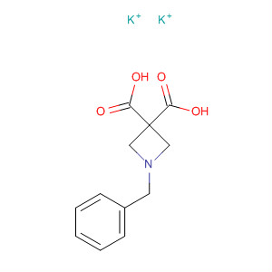 106014-89-5  3,3-Azetidinedicarboxylic acid, 1-(phenylmethyl)-, dipotassium salt
