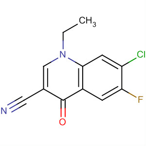 106024-94-6  3-Quinolinecarbonitrile, 7-chloro-1-ethyl-6-fluoro-1,4-dihydro-4-oxo-