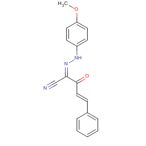 106032-32-0  4-Pentenenitrile, 2-[(4-methoxyphenyl)hydrazono]-3-oxo-5-phenyl-,(Z,E)-