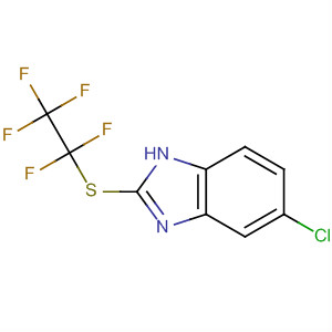 106039-68-3  1H-Benzimidazole, 5-chloro-2-[(pentafluoroethyl)thio]-