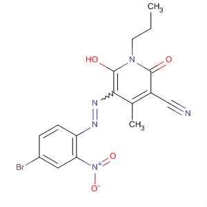 106044-51-3  3-Pyridinecarbonitrile,5-[(4-bromo-2-nitrophenyl)azo]-1,2-dihydro-6-hydroxy-4-methyl-2-oxo-1-propyl-