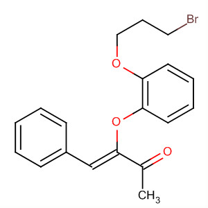 106063-60-9  3-Buten-2-one, 3-[2-(3-bromopropoxy)phenoxy]-4-phenyl-, (Z)-