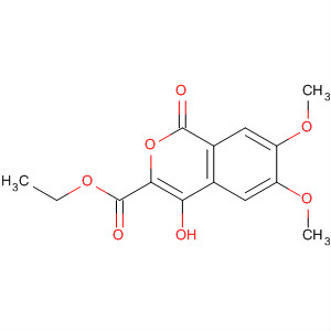 106076-04-4  1H-2-Benzopyran-3-carboxylic acid, 4-hydroxy-6,7-dimethoxy-1-oxo-,ethyl ester