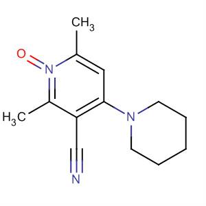 106101-58-0  3-Pyridinecarbonitrile, 2,6-dimethyl-4-(1-piperidinyl)-, 1-oxide