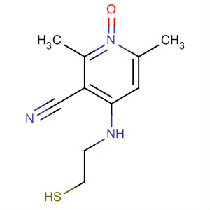106101-68-2  3-Pyridinecarbonitrile, 4-[(2-mercaptoethyl)amino]-2,6-dimethyl-,1-oxide