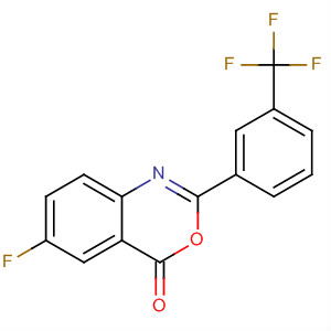 106106-54-1  4H-3,1-Benzoxazin-4-one, 6-fluoro-2-[3-(trifluoromethyl)phenyl]-