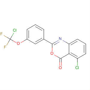 106106-56-3  4H-3,1-Benzoxazin-4-one,5-chloro-2-[3-(chlorodifluoromethoxy)phenyl]-
