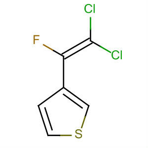 106110-86-5  Thiophene, 3-(2,2-dichloro-1-fluoroethenyl)-