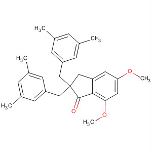 106116-49-8  1H-Inden-1-one,2,2-bis[(3,5-dimethylphenyl)methyl]-2,3-dihydro-5,7-dimethoxy-