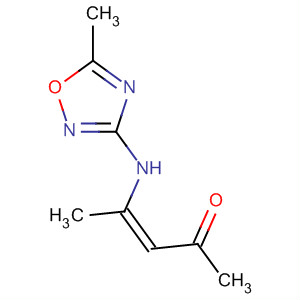 106124-26-9  3-Penten-2-one, 4-[(5-methyl-1,2,4-oxadiazol-3-yl)amino]-, (Z)-