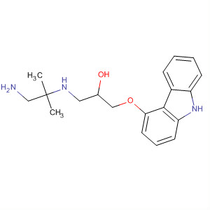 106126-65-2  2-Propanol,1-[(2-amino-1,1-dimethylethyl)amino]-3-(9H-carbazol-4-yloxy)-